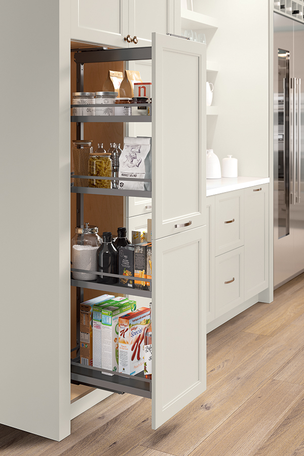 Thomasville Organization Tall Pantry Pullout with Matte Charcoal