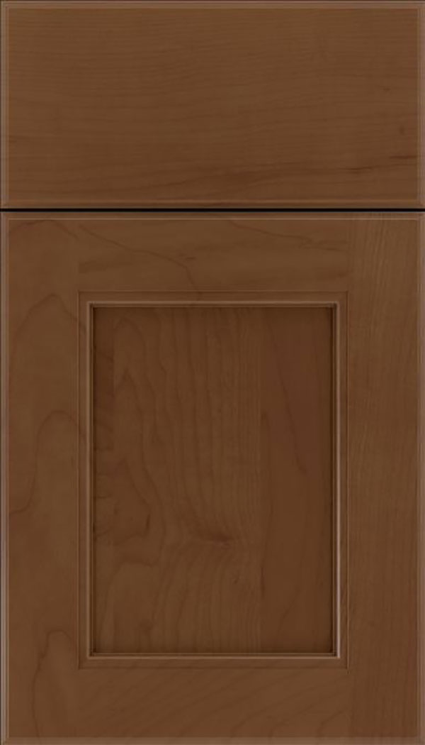 Tamarind Maple shaker cabinet door in Sienna