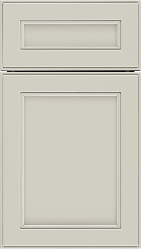 Chelsea 5pc Maple flat panel cabinet door in Cirrus