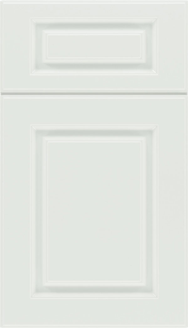 Bristol 5-Piece Thermofoil cabinet door in Satin White