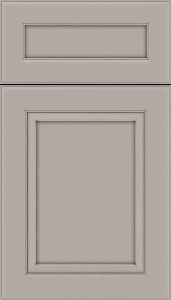 Paloma 5pc Maple flat panel cabinet door in Nimbus