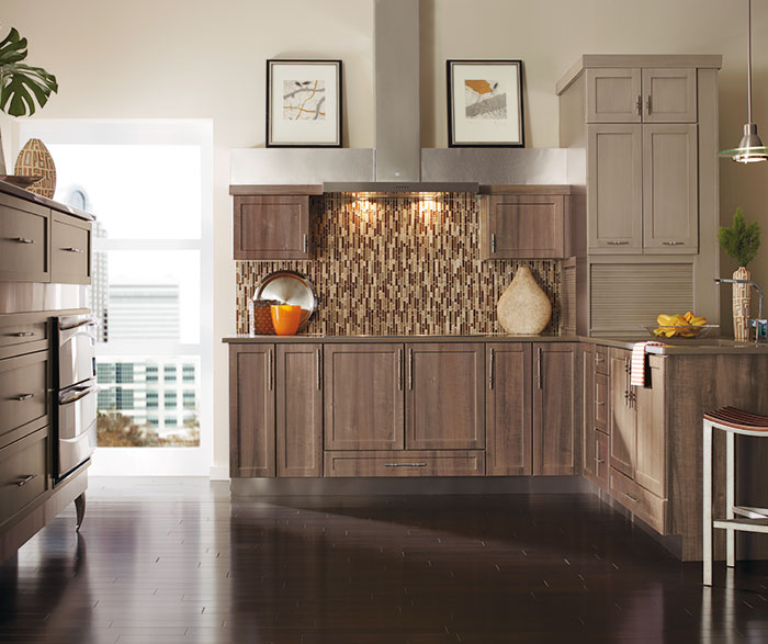 nelson thermofoil kitchen cabinets in a woodgrain sorghum finish
